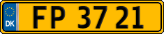 License plate of Denmark, Commercial vehicles