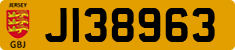 License plate of Jersey, Regular plates (J123456)