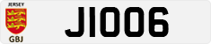 License plate of Jersey, Regular plates (J123456)