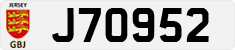 License plate of Jersey, Regular plates (J123456)