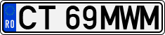 License plate of Romania, Regular plates