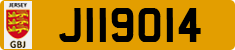 License plate of Jersey, Regular plates (J123456)