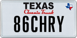 Texas, Vanity Plates