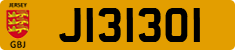 License plate of Jersey, Regular plates (J123456)