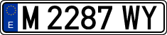 License plates of Spain, 1971 year series
