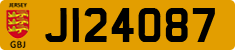 License plate of Jersey, Regular plates (J123456)