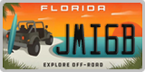 Florida, Specialty plates (XXXXX)