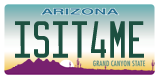Arizona, Vanity Plates