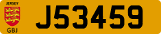 License plate of Jersey, Regular plates (J123456)