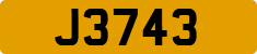 License plate of Jersey, Regular plates (J123456)