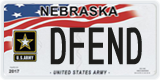 Nebraska, Vanity Plates