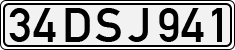 License plate of Turkey, Regular plates