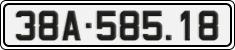 License plate of Vietnam, Cars