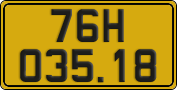 License plate of Vietnam, Commercial vehicles