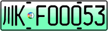 License plate of China, Electric vehicles