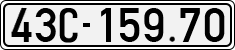 License plate of Vietnam, Cars