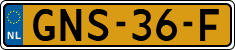 License plate of the Netherlands, Cars