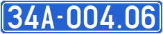 License plate of Vietnam, Government and public administrations
