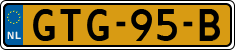 License plate of the Netherlands, Cars