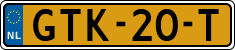 License plate of the Netherlands, Cars