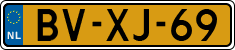 License plate of the Netherlands, Heavy Commercial Vehicles (1994 system)