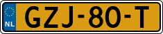 License plate of the Netherlands, Cars