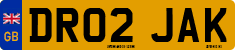 License plate of the United Kingdom, 2001 year system