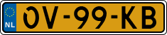 License plate of the Netherlands, Semi-trailers