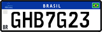 License plate of Brazil, Private owners (Mercosul)