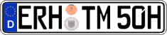 German license plate, Plates for oldtimers (type 
