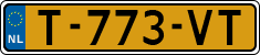 License plate of the Netherlands, Cars