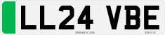 License plate of the United Kingdom, 2001 year system