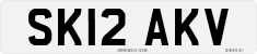 License plate of the United Kingdom, 2001 year system