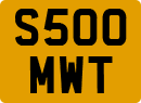 License plate of the United Kingdom, 1983 year system