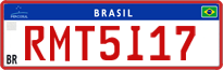 License plate of Brazil, Commercial vehicles (Mercosul)