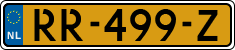 License plate of the Netherlands, Cars