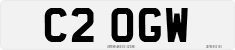 License plate of the United Kingdom, 1983 year system