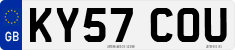 License plate of the United Kingdom, 2001 year system
