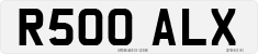 License plate of the United Kingdom, 1983 year system
