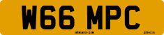 License plate of the United Kingdom, 1983 year system