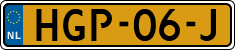 License plate of the Netherlands, Cars