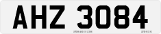 License plate of the United Kingdom, Northern Ireland (1966)