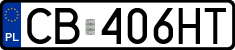 License plates of Poland, Regular car plates