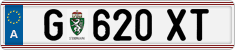 License plate of Austria, Regular plates