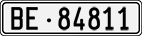 License plate of Switzerland, Cars