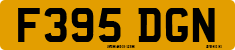 License plate of the United Kingdom, 1983 year system