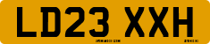 License plate of the United Kingdom, 2001 year system