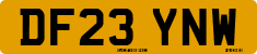 License plate of the United Kingdom, 2001 year system