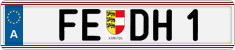License plate of Austria, Vanity Plates