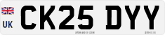 License plate of the United Kingdom, 2001 year system